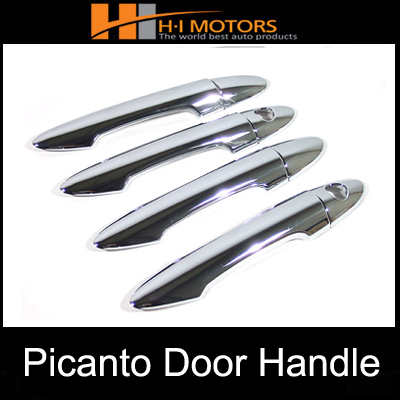 [ Picanto 2011~ auto parts ] Door catch chrome molding Made in Korea